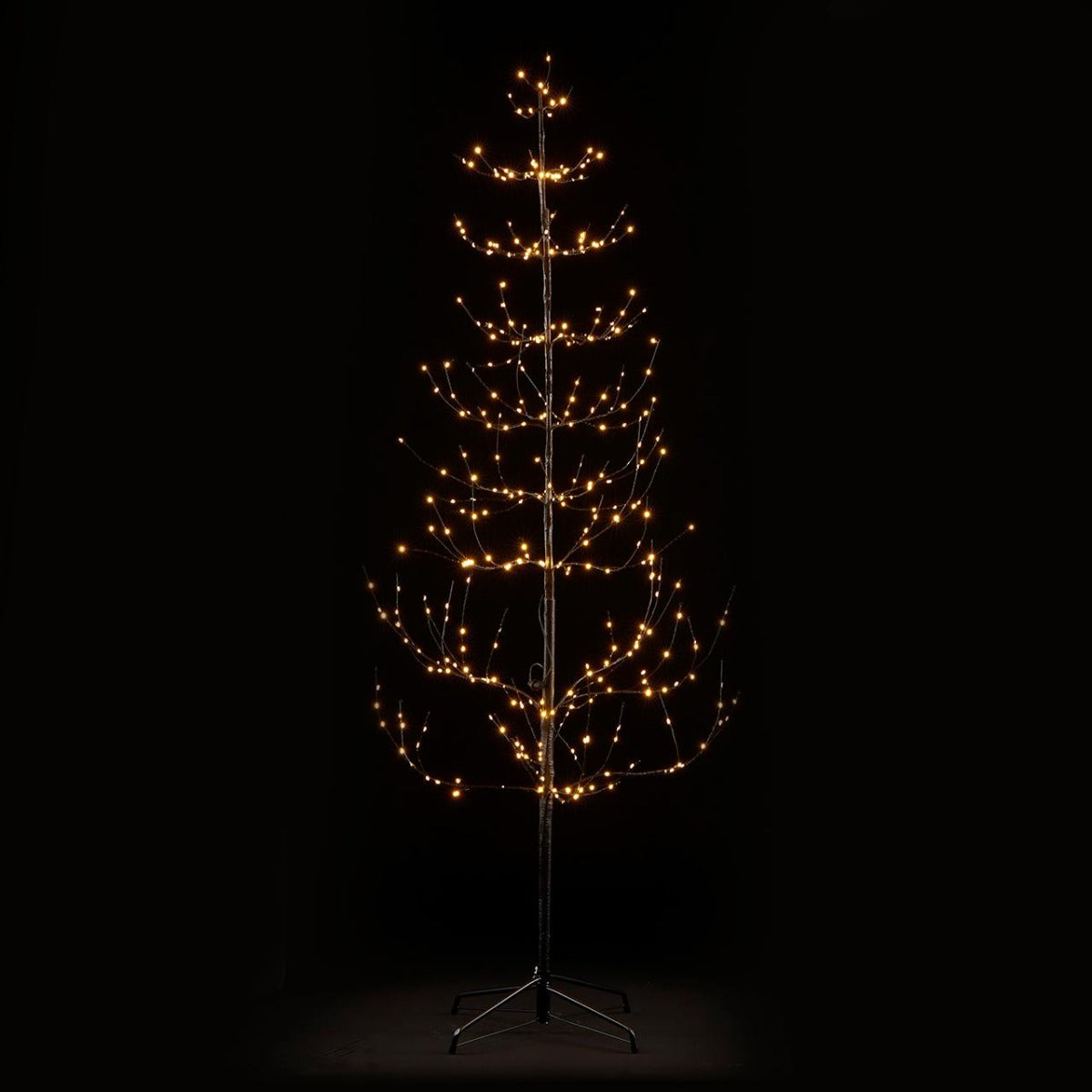 Albero di Faggio Luminoso H180CM Slim con 384 Led : Decorazione Luminosa - 682361