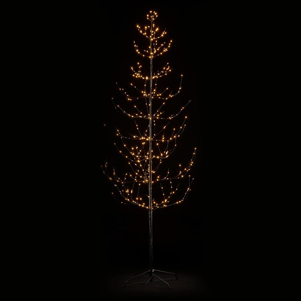 Albero di Faggio Luminoso H210CM Slim con 424 Led : Decorazione Luminosa - 682362