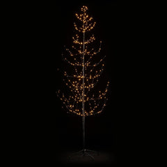 Albero di Faggio Luminoso H210CM Slim con 424 Led : Decorazione Luminosa - 682362