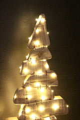 Poplar Albero di Natale in legno naturale  - CONFIG0221