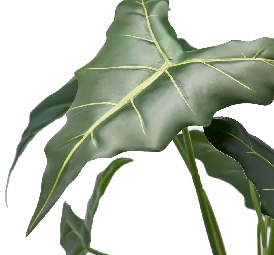 Pianta di Alocasia Artificiale Con Vaso H58 - 232930