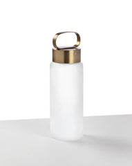 Lampada Ichendorf Andon Wireless &ndash; Vetro Bianco e Alluminio Oro - 09390011