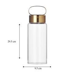Lampada Ichendorf Andon Wireless &ndash; Vetro Bianco e Alluminio Oro - 09390011