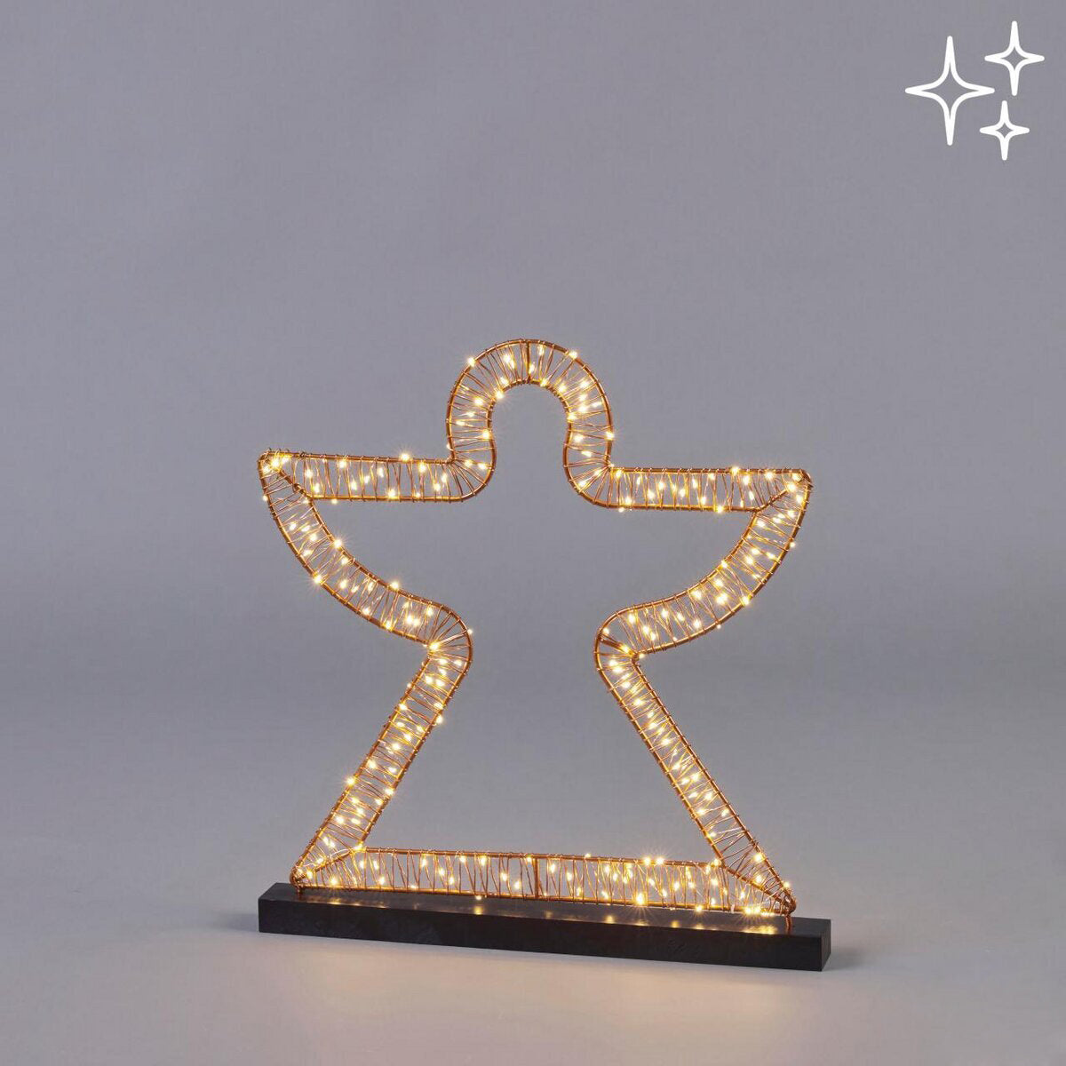Angelo Microled Flat con Base H50 X 220 LED | Decori luminosi natalizi da appoggio EDG - 685798,12