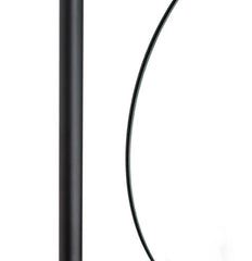 Appendiabiti con Specchio in Metallo Nero L56,90 X P15 X H171,90 CM - 105946