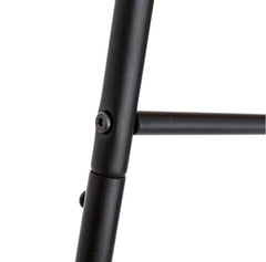 Appendiabiti con Specchio in Metallo Nero L56,90 X P15 X H171,90 CM - 105946