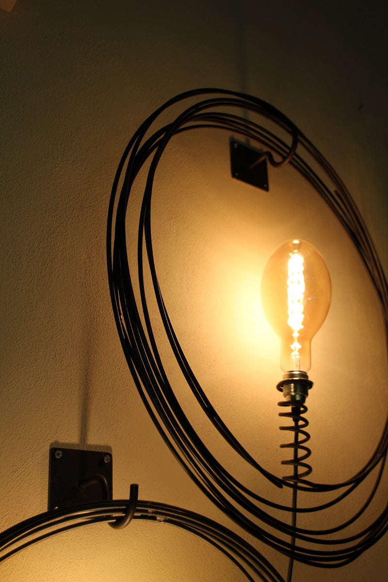 Lampada Cerchio : Applique da parete in ferro  - CONFIG0048