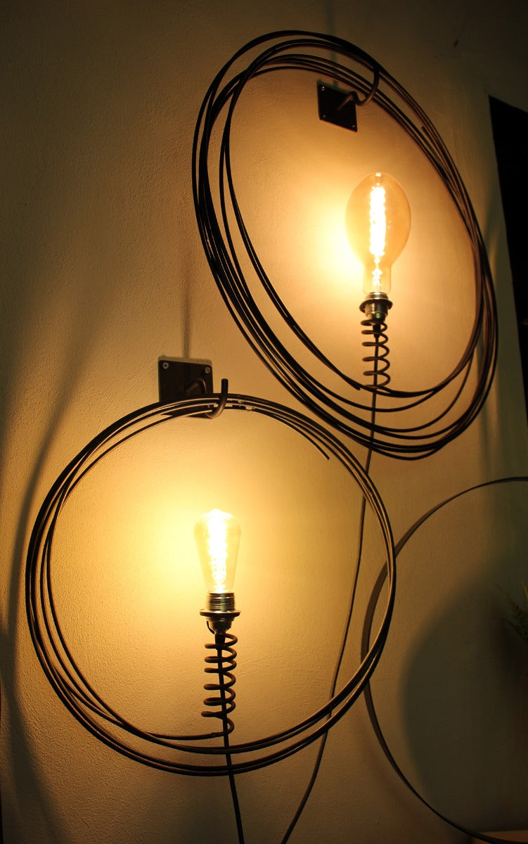 Lampada Cerchio : Applique da parete in ferro  - CONFIG0048