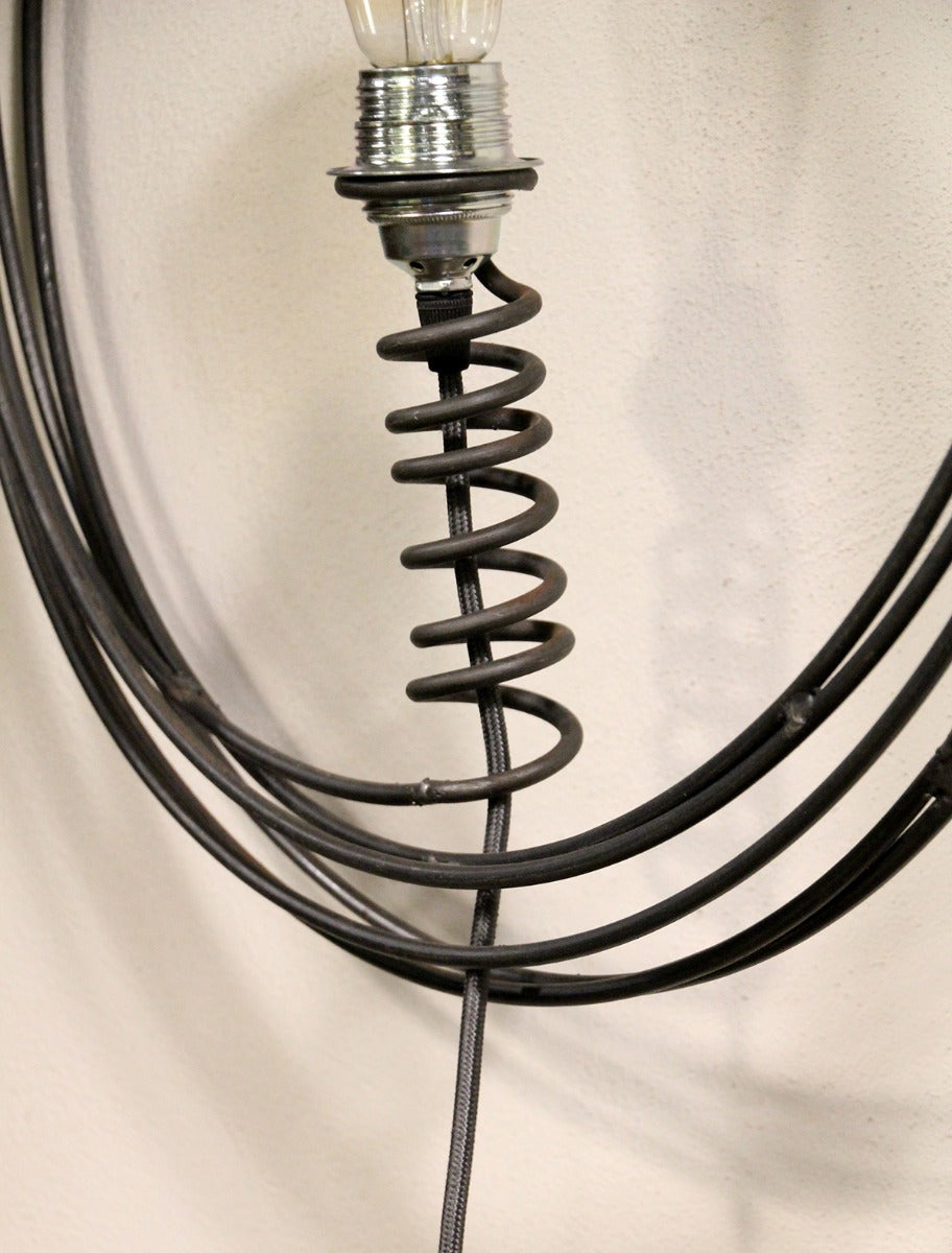 Lampada Cerchio : Applique da parete in ferro  - CONFIG0048