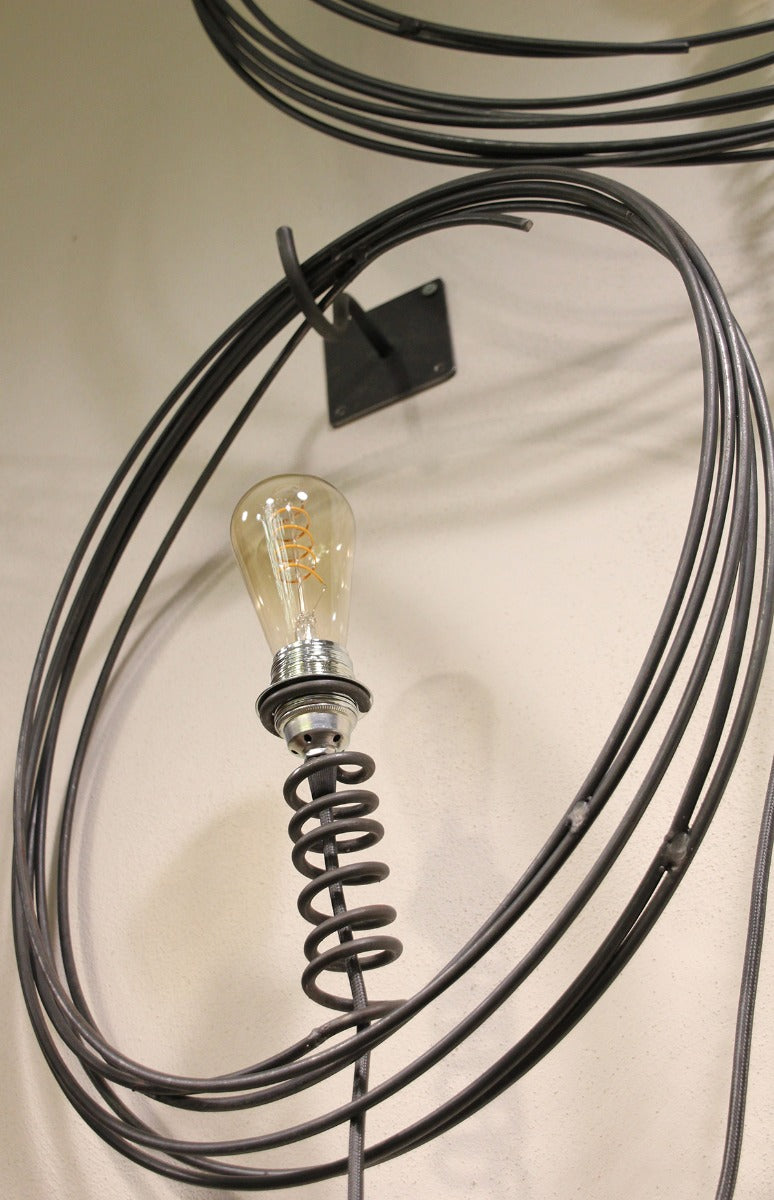 Lampada Cerchio : Applique da parete in ferro  - CONFIG0048