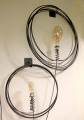 Lampada Cerchio : Applique da parete in ferro  - CONFIG0048