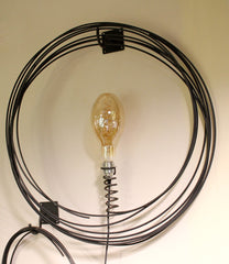 Lampada Cerchio : Applique da parete in ferro  - CONFIG0048
