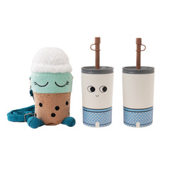 Asobu Beanie the Buzz Fuzzie – Tazza Termica 360 ml con Peluche e Tracolla