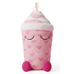 Asobu Lulu The Buzz Fuzzie tazza termica rosa da 360 ml con peluche