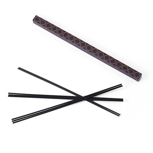 Legni in Fibra Nera H28 CM per diffusori Locherber Milano (250ml) 8Pz - 410181