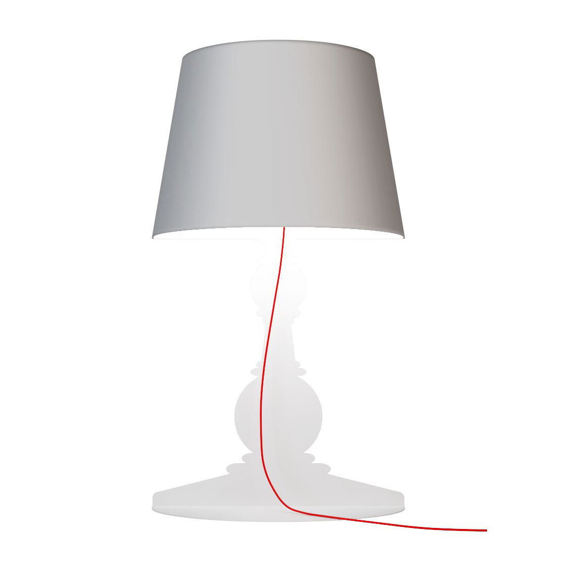 Barock Wall 180° L White Lampada Da Parete Con Ripiano Youmeand | Lampade di Design Made in Italy  - 1000095