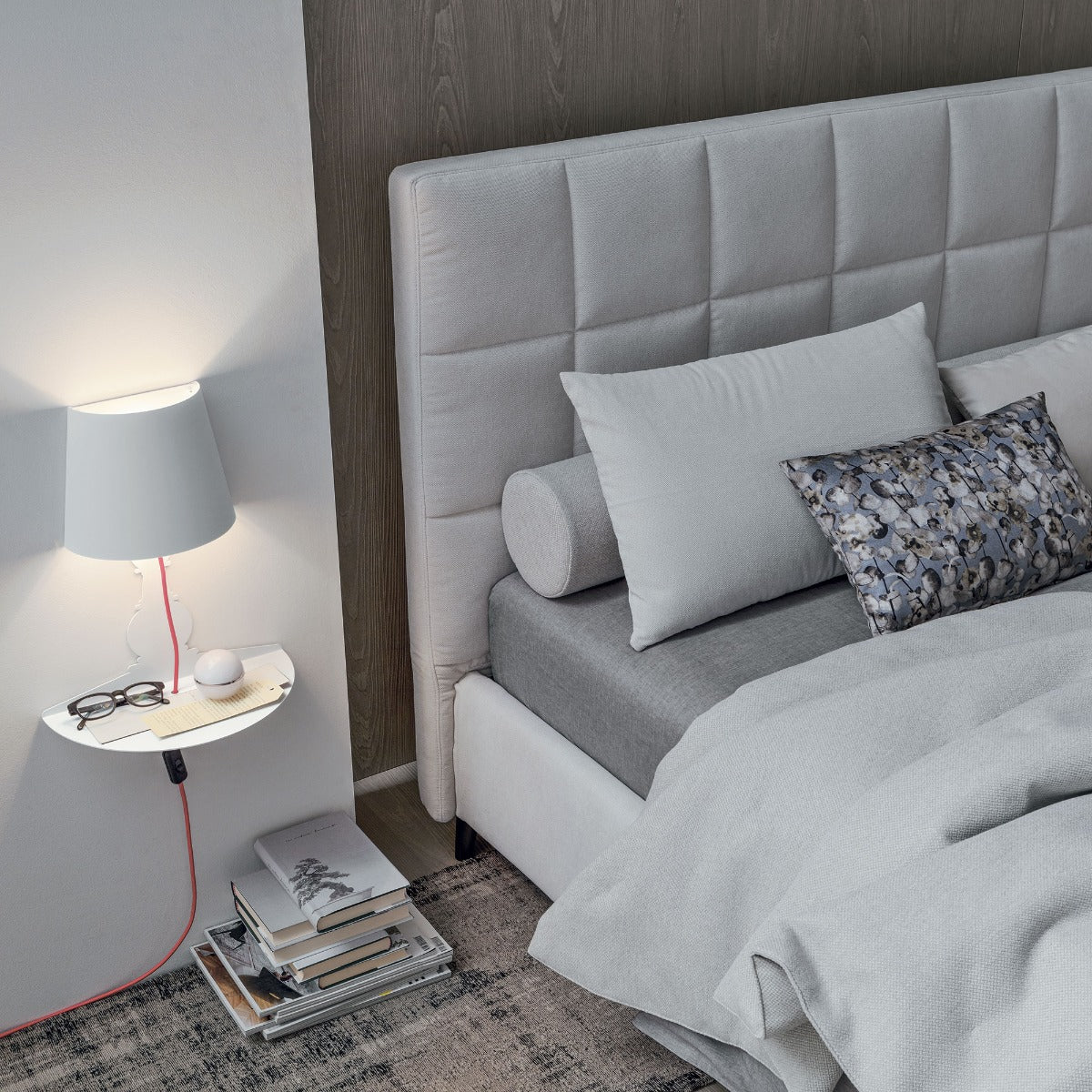Barock Wall 180° S Lampada Da Parete Con Ripiano Youmeand | Lampade di Design Made in Italy  - CONFIG0445