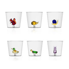 Ichendorf Milano Bicchiere Tumbler Papera Animal Farm - 09352374
