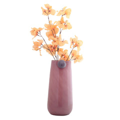 Vaso Bolita L Rosa con Pallina Viola | Vasi di Design in Vetro Colorato - PT4154LP