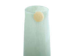 Vaso Bolita L Verde Chiaro con Pallina Grigia | Vasi di Design in Vetro Colorato - PT4154GR