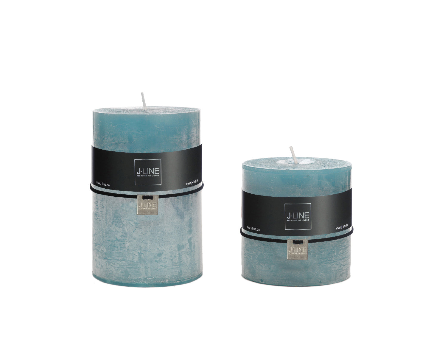 Candele azzurre cilindriche: candele di cera colorate J Line - CONFIG0017