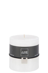 Candela Cilindro Bianca 80h - 93297