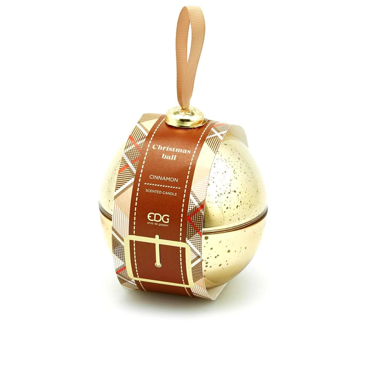 Candela in sfera di vetro colore oro D12 - 613959-CA