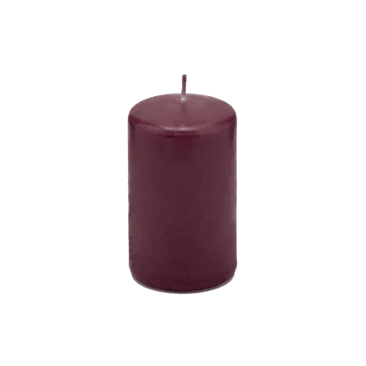 Moccolo Da Cucina 5x10 Cm – Rosso, Cera Tinta Unita, Ideale Per Decorazioni E Caminetti
