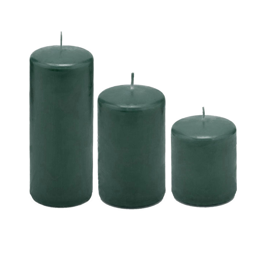 Candela Moccolo Classic Verde Scuro  - CONFIG0451