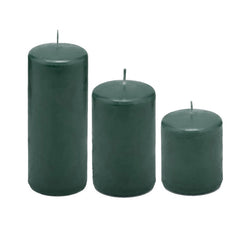 Candela Moccolo Classic Verde Scuro  - CONFIG0451