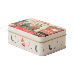 Candela Paddywax Christmas Piano al melograno e abete in latta decorata