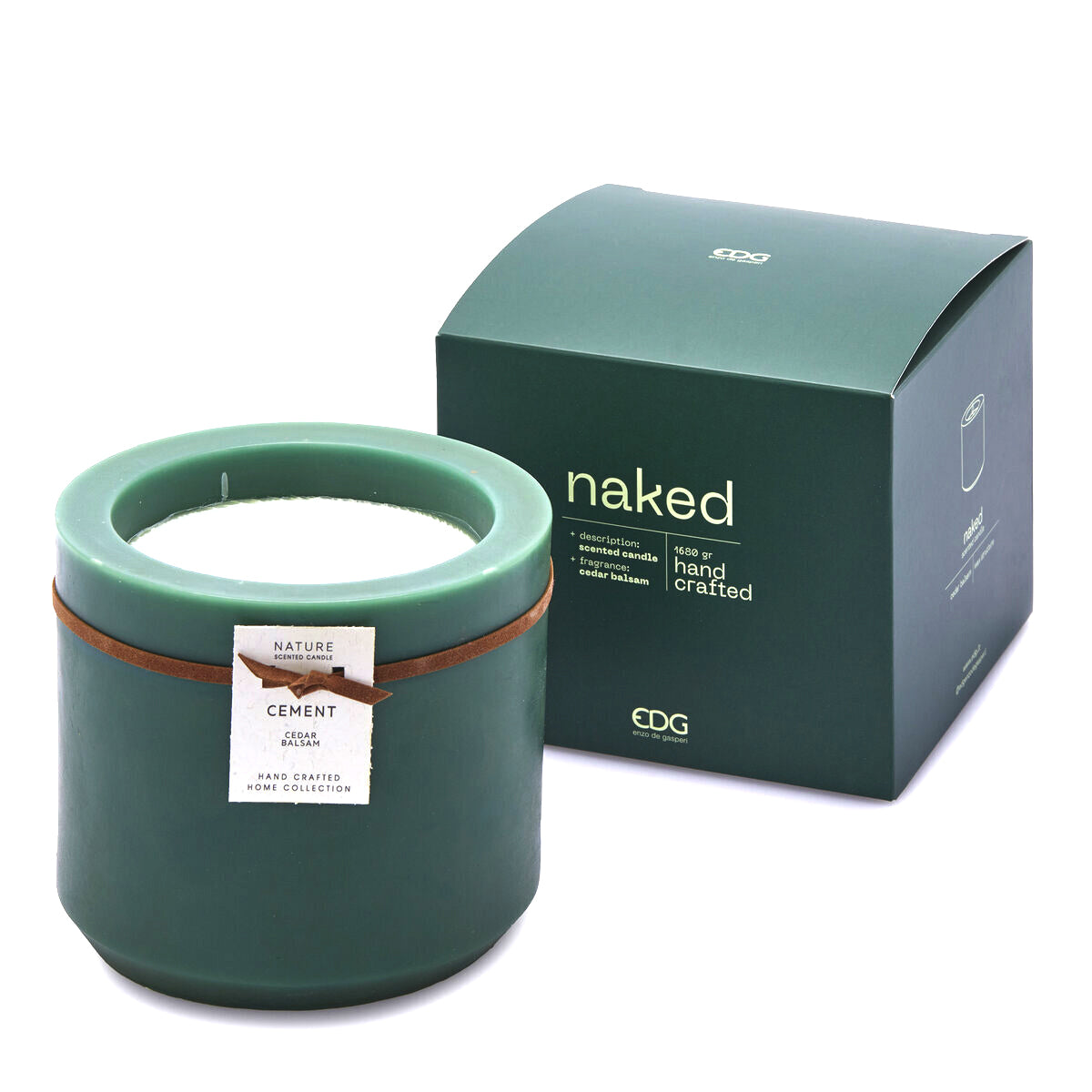 Candela POT EDG | Candela profumata al Cedro H13 X &Oslash;15 - 614035,CE