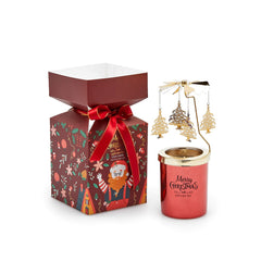 Candela Profumata Joyful Cannella H9 | Candele natalizie profumate EDG - 6100020ACNN