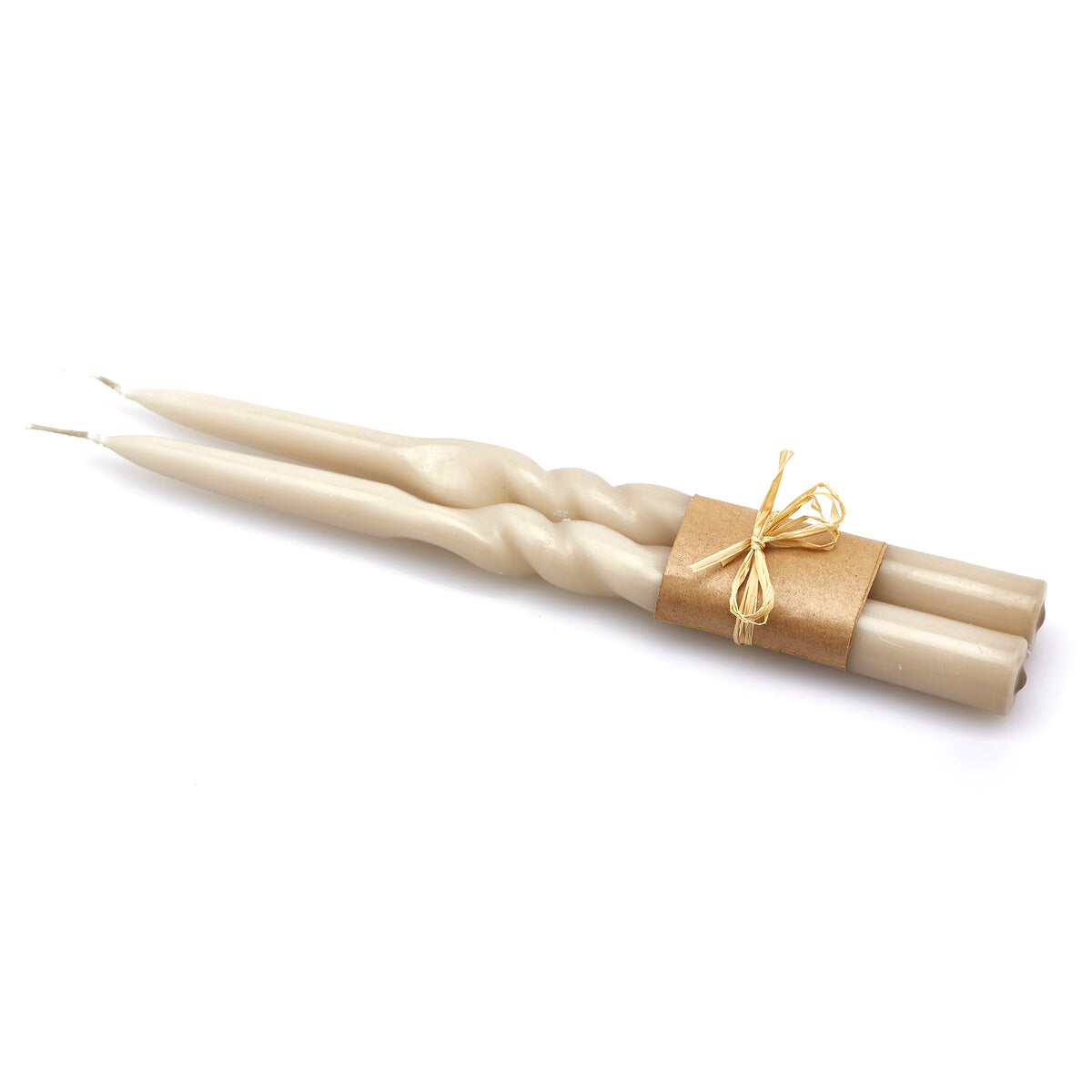 Candela Swirl CF.2PZ Sabbia H30 X &Oslash;2,2 | Candele natalizie EDG - 613942,93