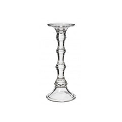 Candeliere Eos H30: candelabri in vetro trasparente EDG - 102607