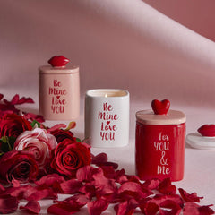Candela Profumata Kiss Rossa H13 L8 | Candele profumate per San Valentino - 610006-Rossa