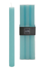 Scatola 6 candele stilo Azzurra - 93291