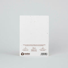 Cartolina Piantabile “Auguri” – Biglietto Ecologico con Semi di Fiori