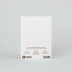 Cartolina Piantabile “Benvenuto” – Biglietto Ecologico con Semi di Carota