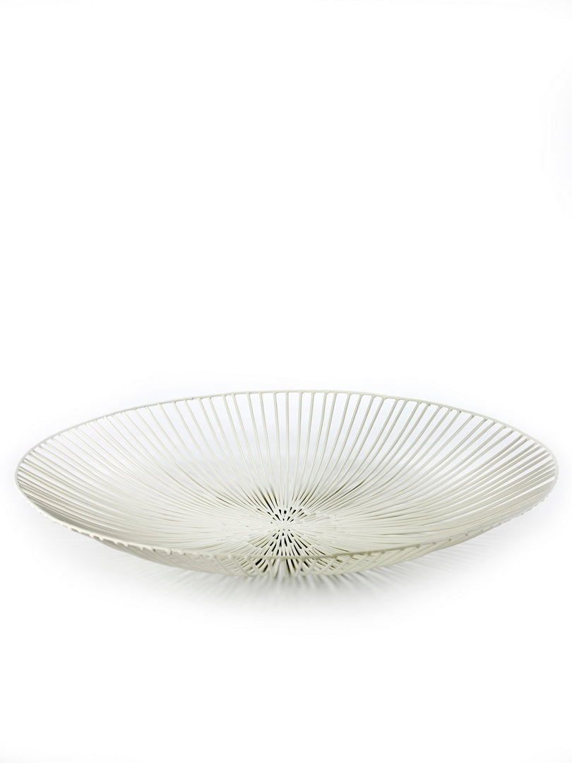Centrotavola Sciortino design metallo D50xH7: cestino portafrutta Serax - B7212505