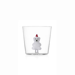 Crhistmas Tales Bicchiere Tumbler Orso con Cappello Ichendorf Milano - 0935209446