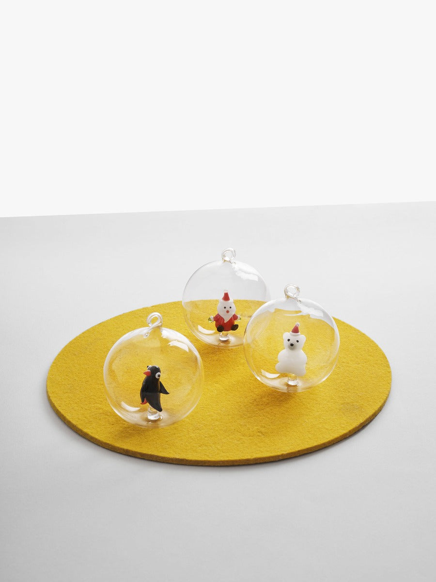 Christmas Tales Palla Natale Orso con Cappello Ichendorf Milano - 0935209463