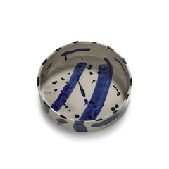 Ciotola Tonda Blu/Beige Sophia - Design Marie Michielssen per Serax