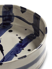 Ciotola Tonda Blu/Beige Sophia - Design Marie Michielssen per Serax