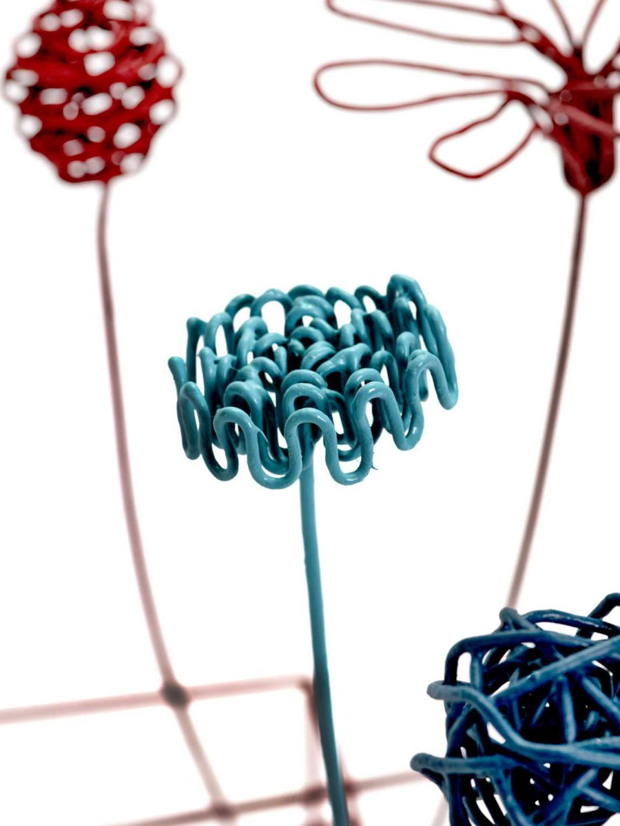 Ciuriddu Rettangolare : Fiore in metallo stilizzato design Antonino Sciortino - CONFIG0190