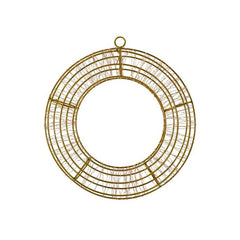 Corona Luminosa 3D Ø 45 cm – 960 Micro LED Bianco Caldo, Colore Rame