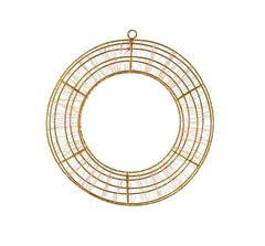 Corona Luminosa 3D Ø 60 cm – 1800 Micro LED Bianco Caldo, Colore Rame