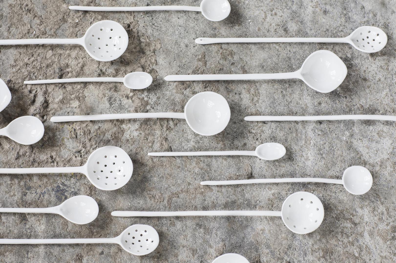 Mestolo S: Cucchiaio ceramica finger food Serax - B6915152