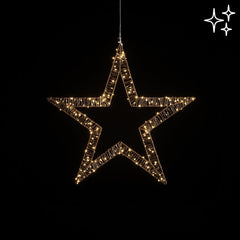 Stella Microled Flat D50 X 190 LED | Decoro Luminoso da appendere EDG - 685204