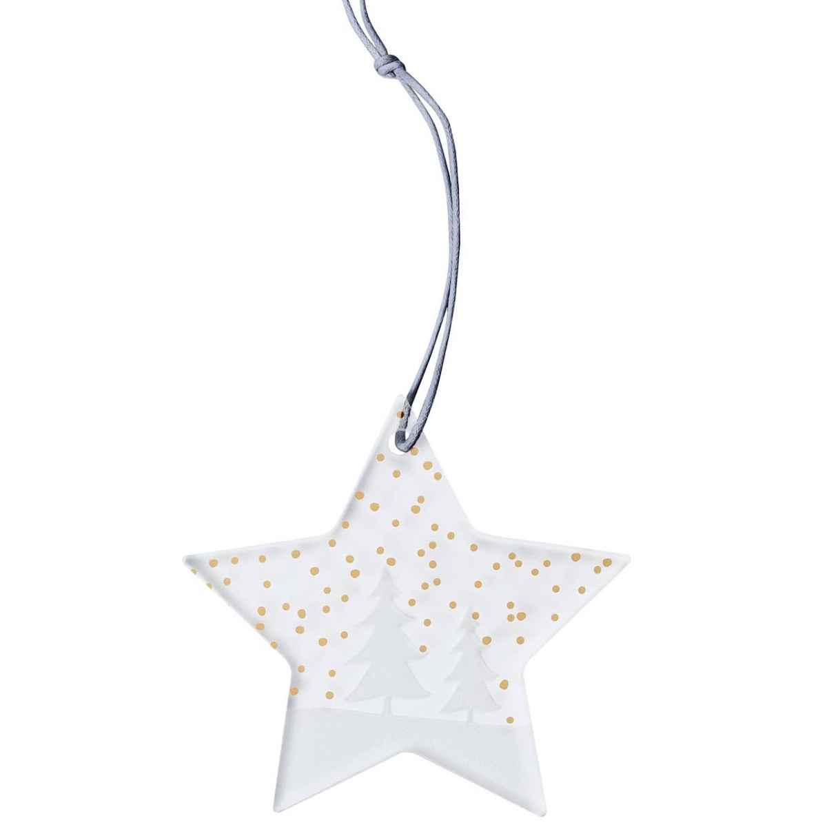 Decorazione Natalizia da Appendere Stella "Alberi" - 4992223